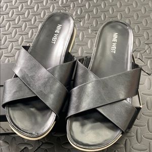 Nine West platform Slides